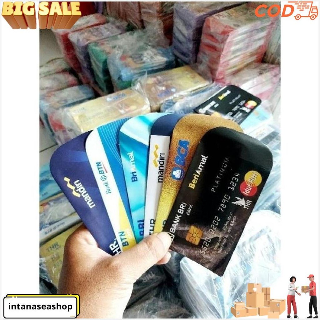 

Amplop Ampau Lebaran Atm Uk Medium Isi 100 50 10 Lembar - Bca Hitam, 10 Lembar Cod