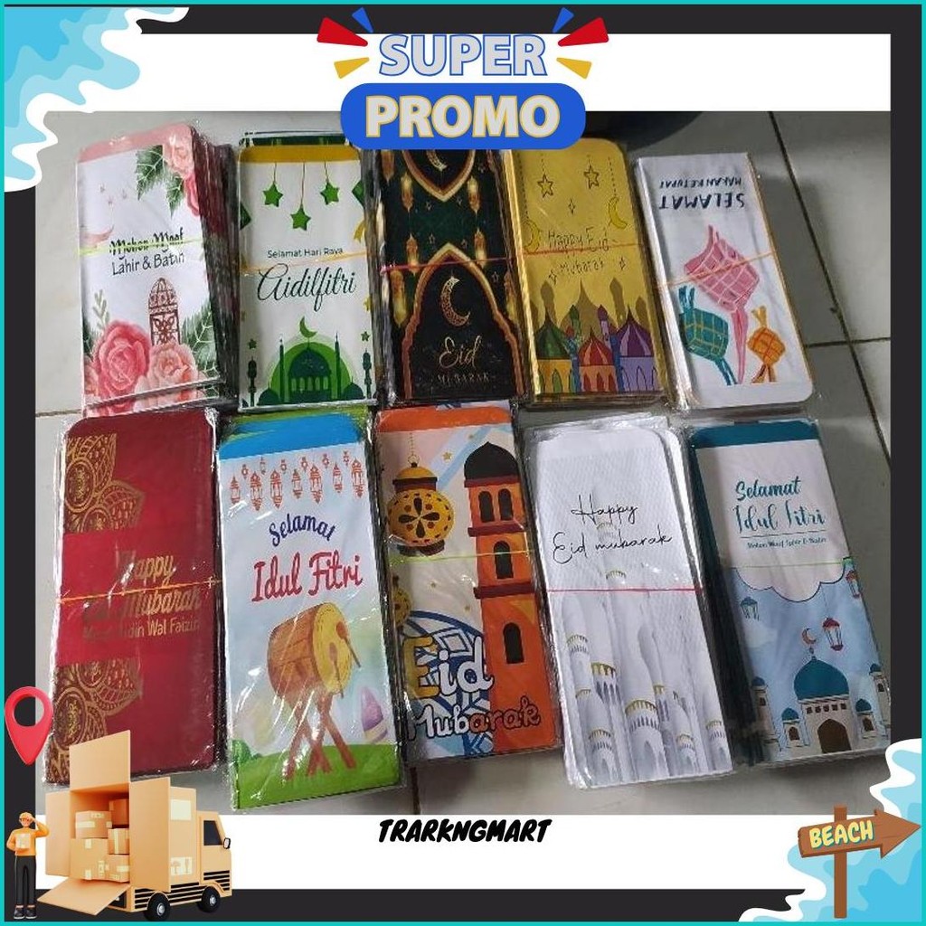 

Amplop Thr Besar/7*17Cm. Isi 10L/2025 Siap Kirim