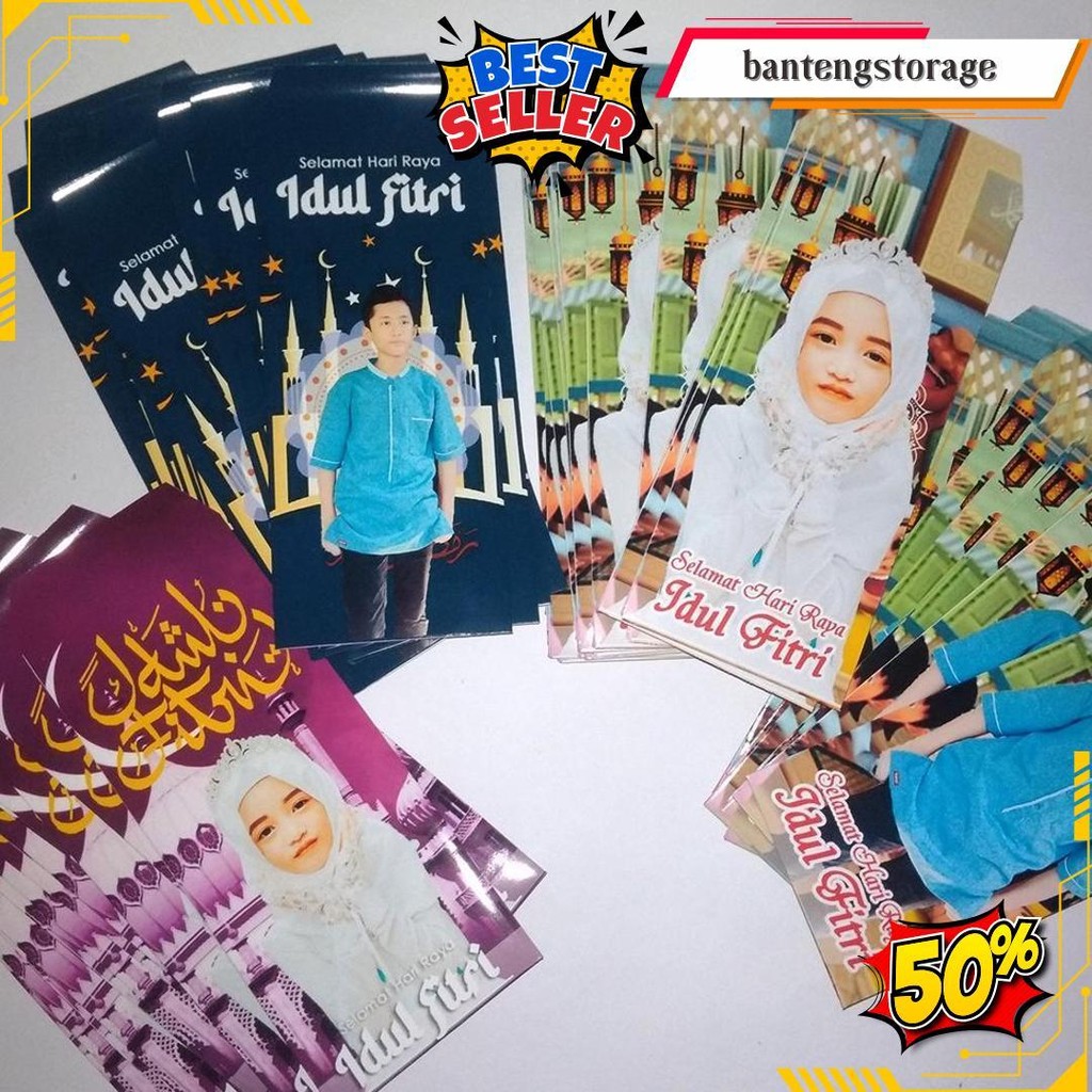 

Amplop Lebaran Custom Pakai Foto Keluarga Dll Siap Kirim