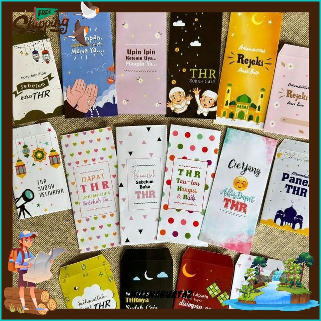 

Amplop Lebaran / Angpau Lebaran / Amplop Hari Raya Idul Fitri Terlaris