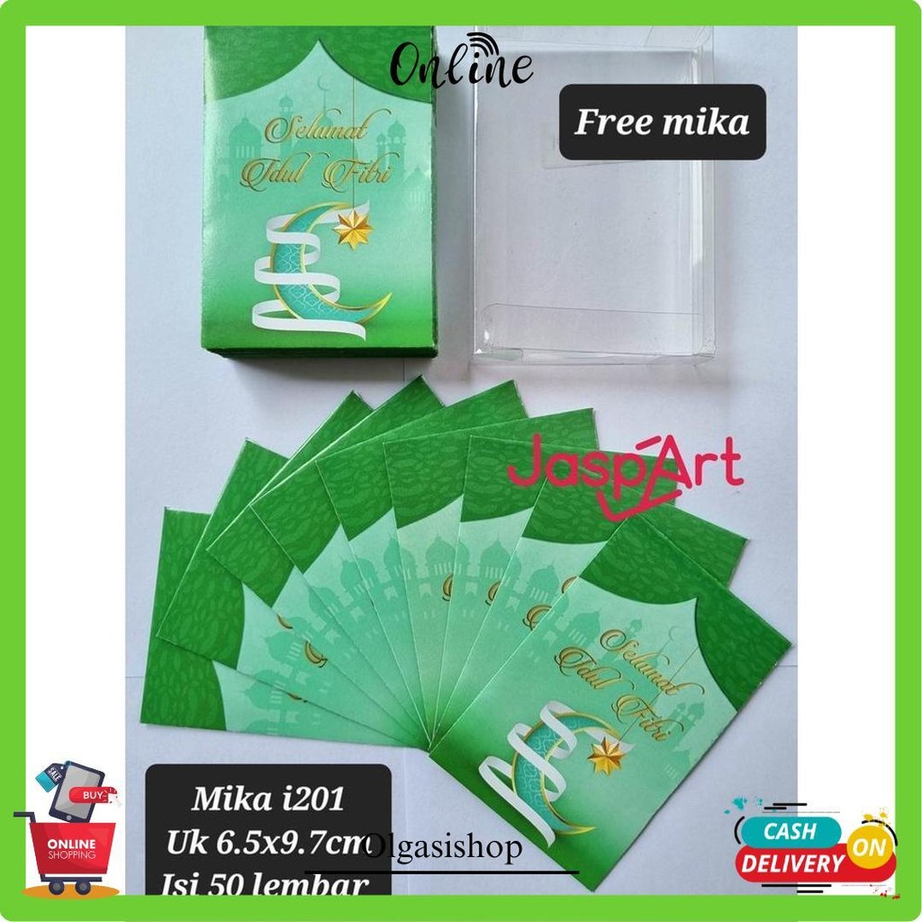 

Amplop Lebaran Idul Fitri (Isi 50Pcs) Amplop Karakter Angpao Lucu Terlaris