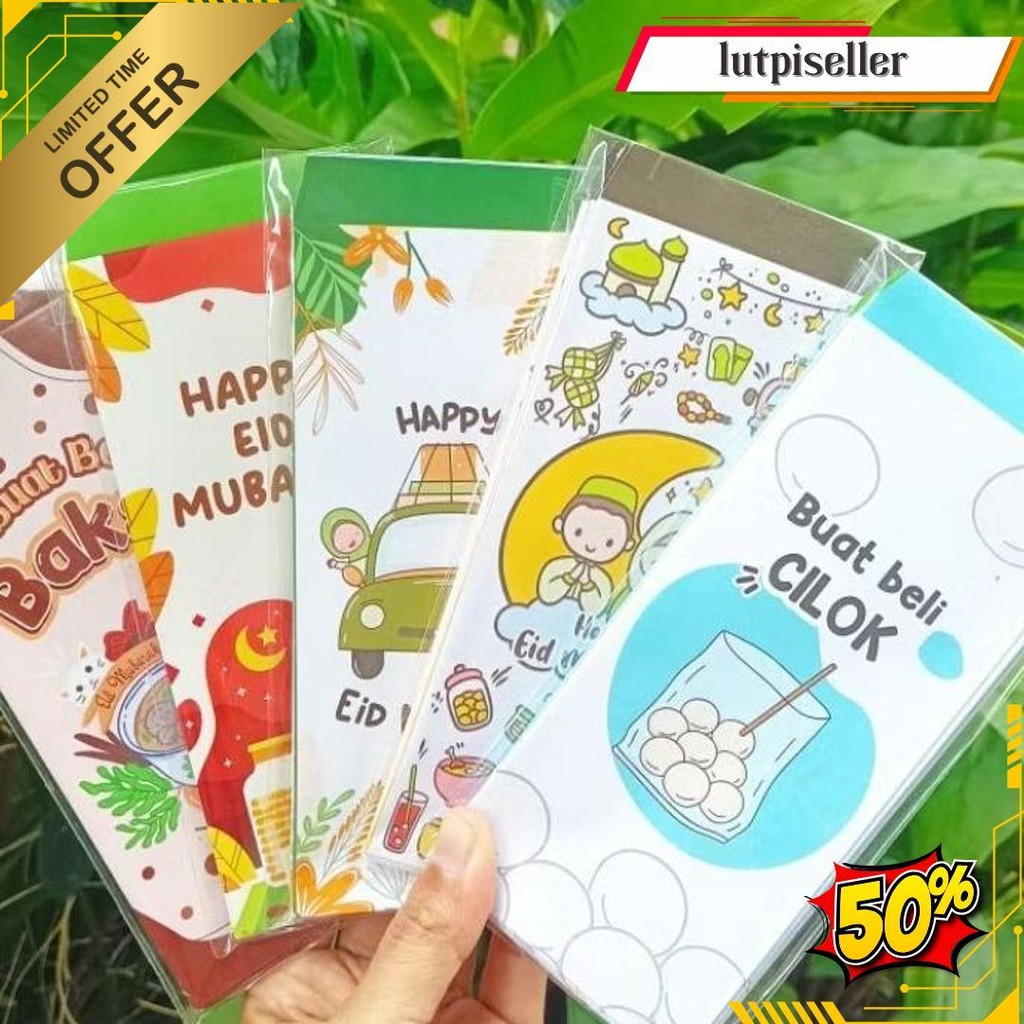 

(Isi 10 Amplop) Amplop Lebaran 2025 Terlaris