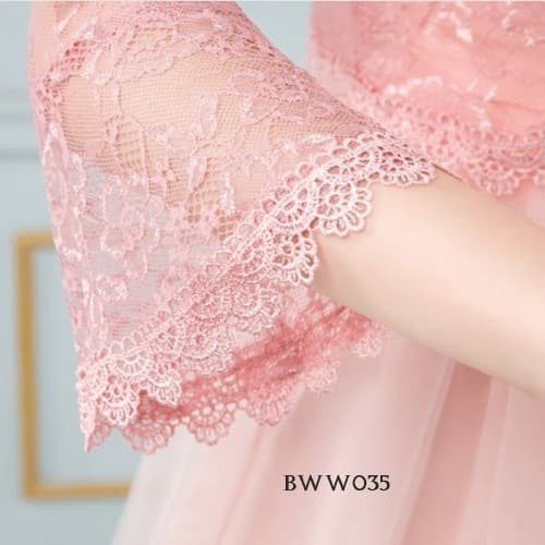 OUTWEAR CARDIGAN BOLERO LENGAN PANJANG LACE PESTA WEDDING SALEM BWW035