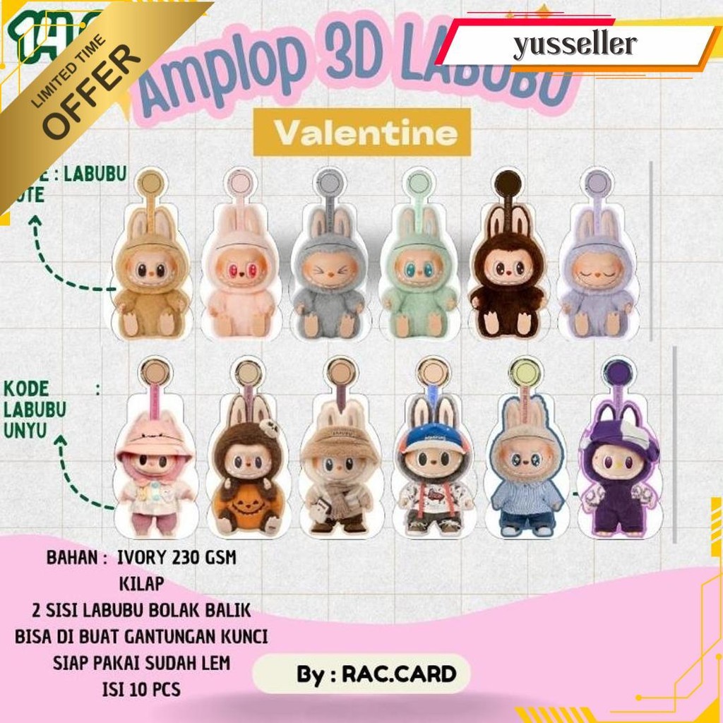 

(Isi 100 Pcs) Paket Bundle Amplop Lebaran Mini Snack Muslim Kartun Estetik Dan Non Label Idul Fitri Gratis Ongkir