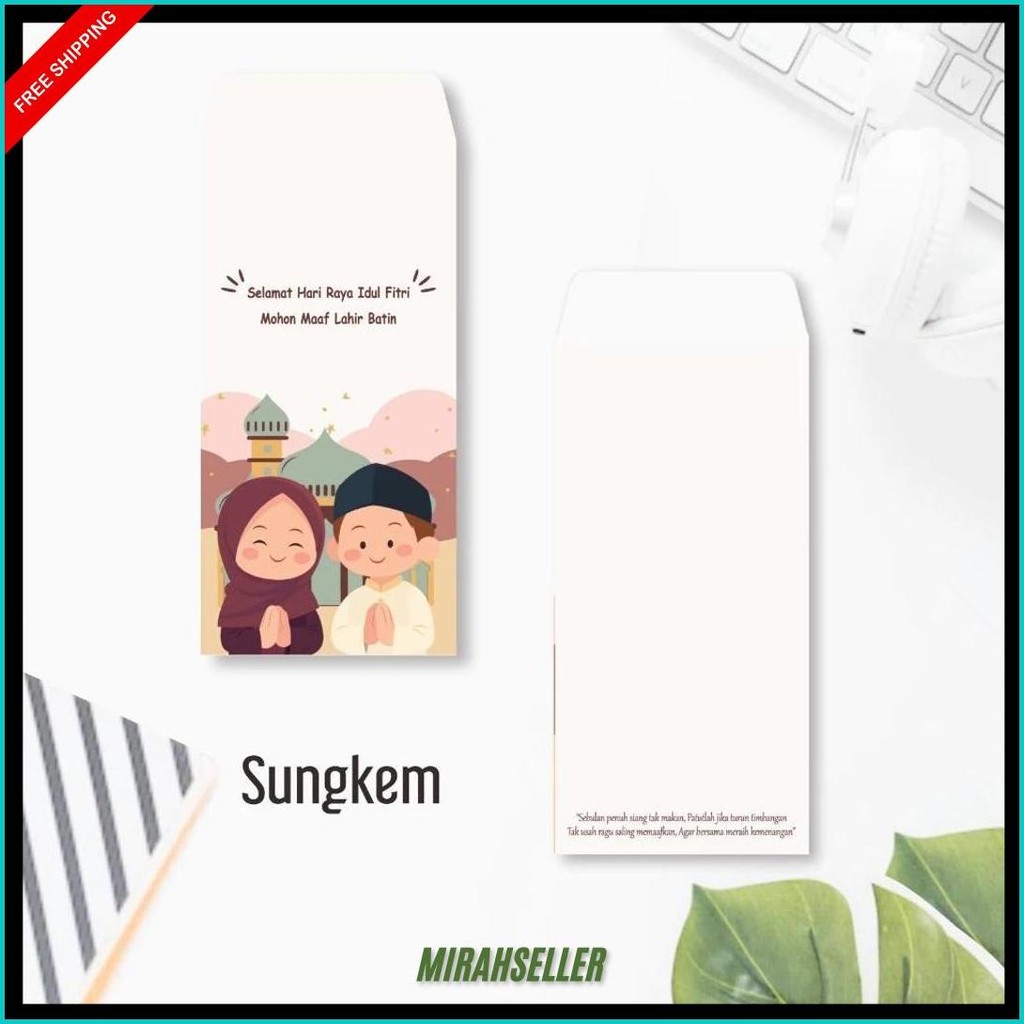 

Isi 10 Pcs / Amplop Lebaran / Angpao / Amplop Thr / Amplop Lebaran Karakter Panjang / Angpau Uang / Amplop Idul Fitri Siap Kirim