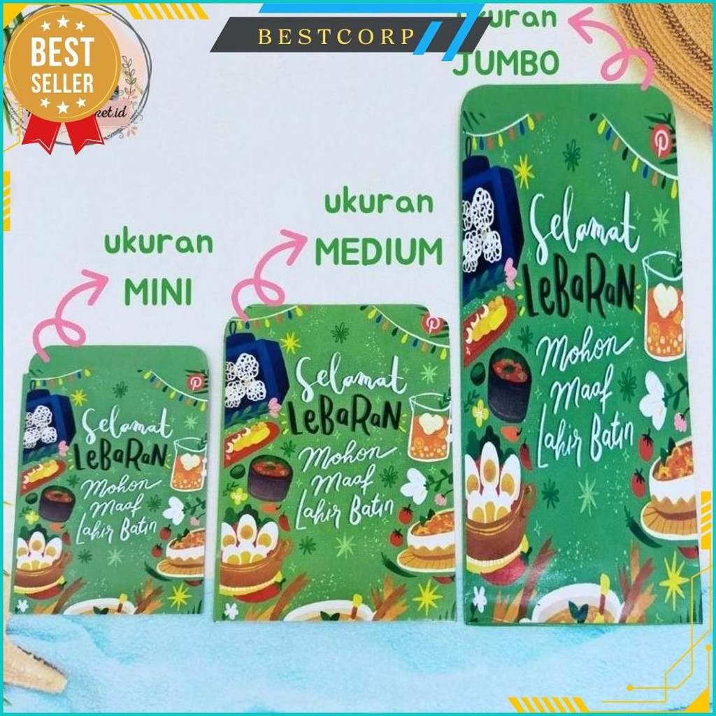 

Mini Amplop Lebaran Part 2 Ukuran 5,5 9 Cm Siap Kirim