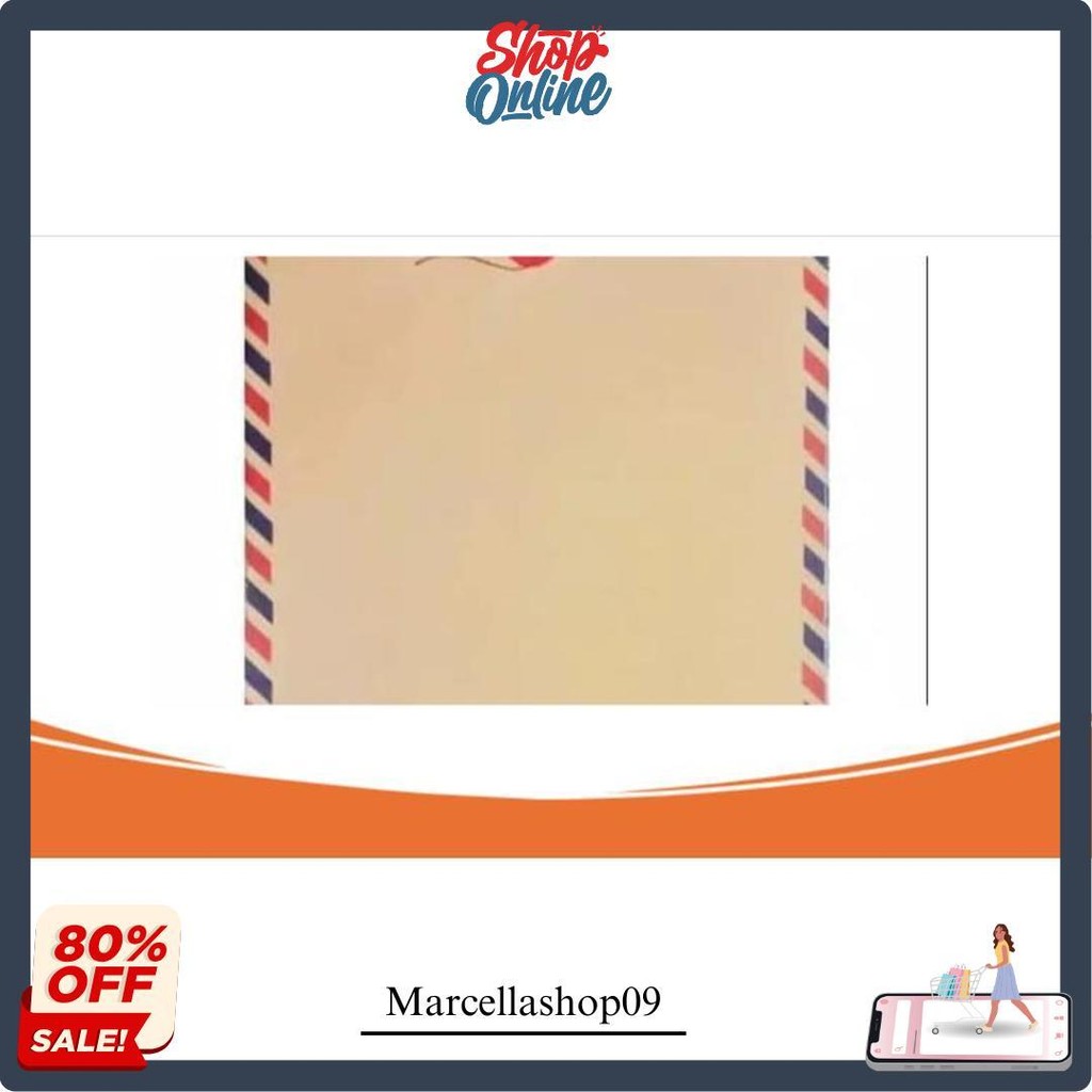 

Amplop Coklat Tali 310 Ukuran Folio ( Isi 50 Lembar ) Cod