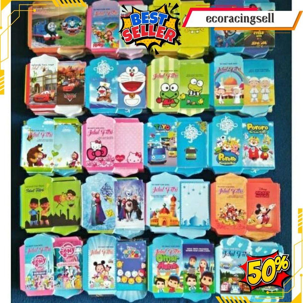 

Amplop Lebaran 100 Lembar Free Plastik ( Masih Bentuk Lembaran) Original Produk
