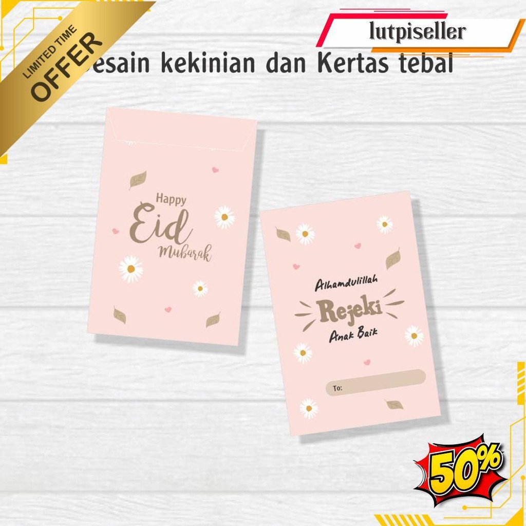 

Amplop Hari Raya Lebaran Idul Fitri Kekinian Murah 2025 / Angpau Thr Lebaran Eid Mubarak Murah Cod