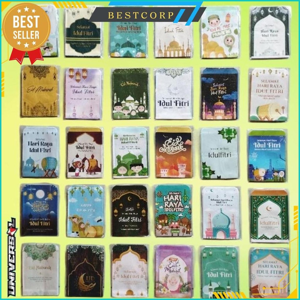 

Amplop Lebaran Mini (6X9) Siap Pakai 1Pack Isi 10Pcs Bisa Cod