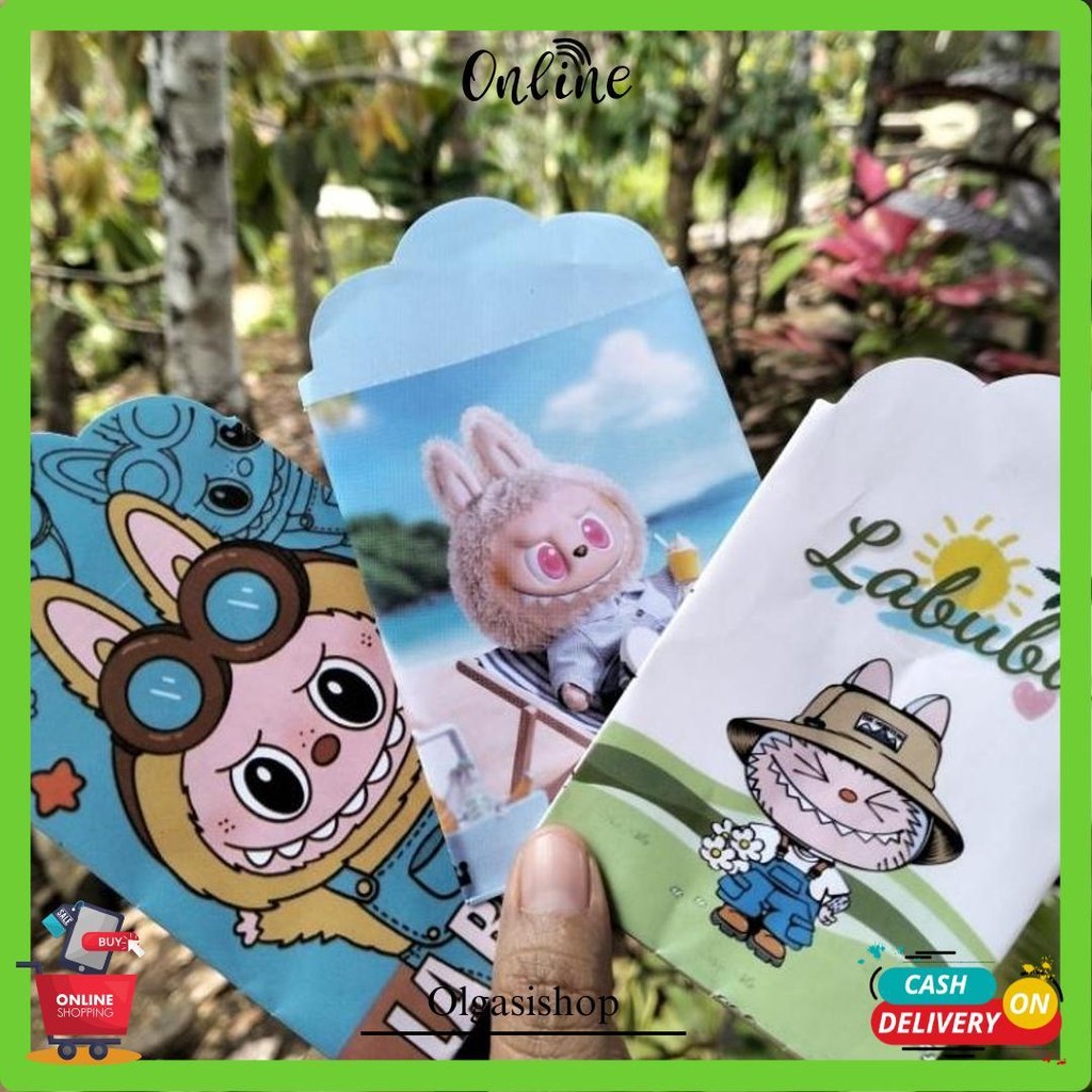 

Amplop Angpao Lebaran Medium Motif Labubu Isi 10 Pcs Termurah Banget
