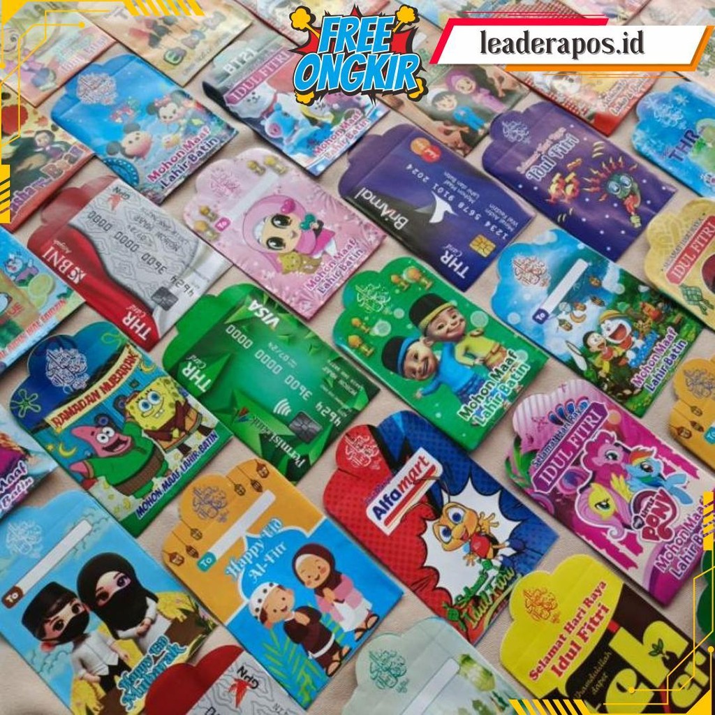 

Medium. Amplop Lebaran Medium Glossy Sudah Jadi Di Lem(Isi 8) Original Produk