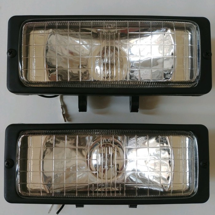 Foglamp/Lampu Sorot Galaxy Bumper Depan Mobil Kotak Persegi Universal