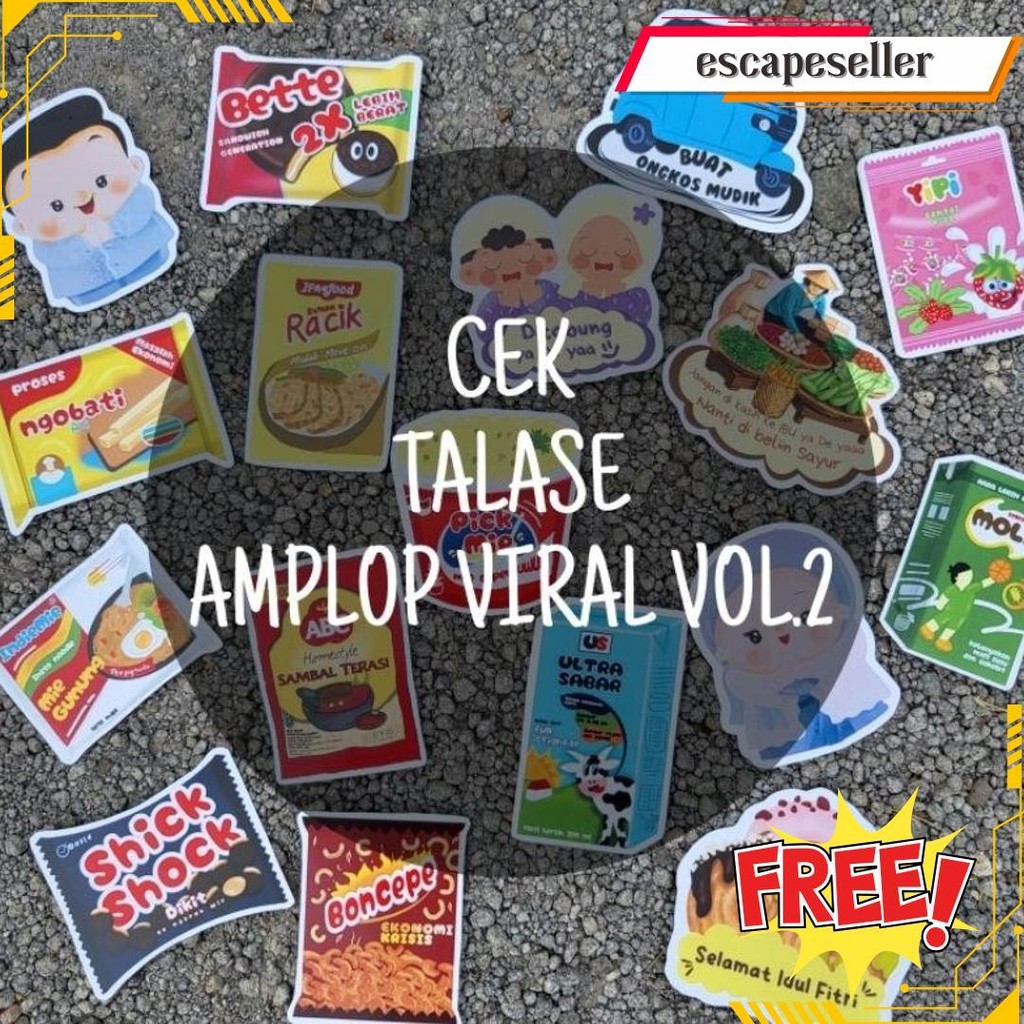 

Amplop Lebaran Viral Vol.1 Termurah Banget