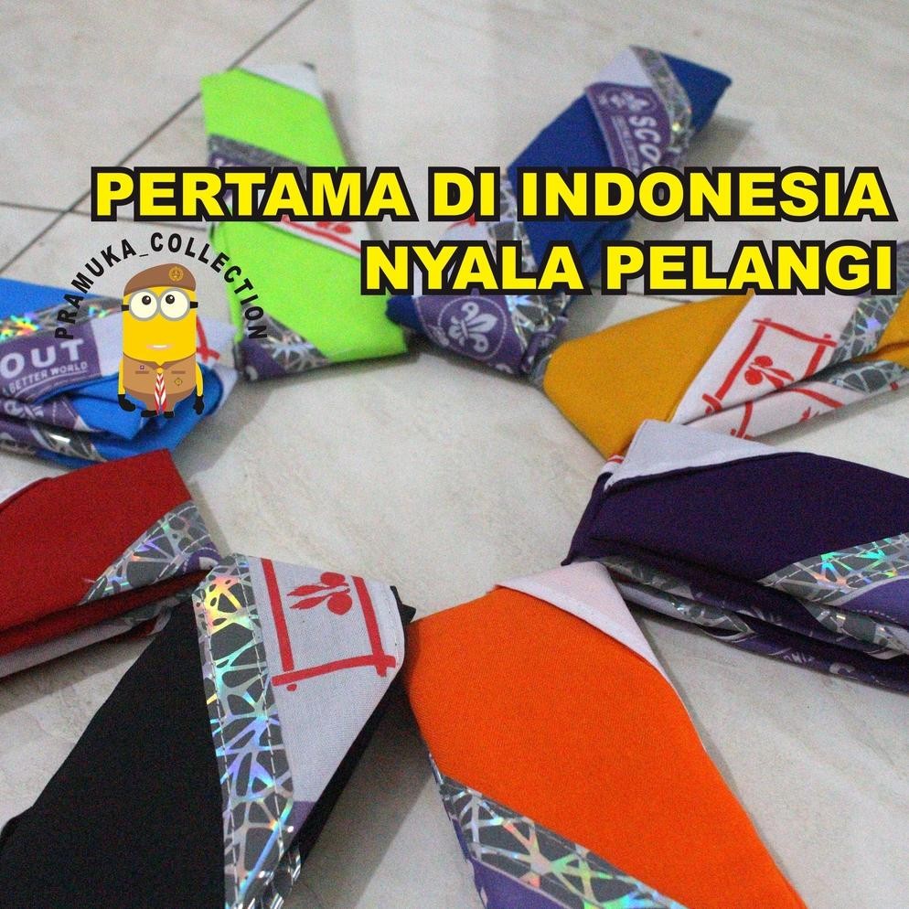 Scarf Pramuka Warna Lis Menyala
