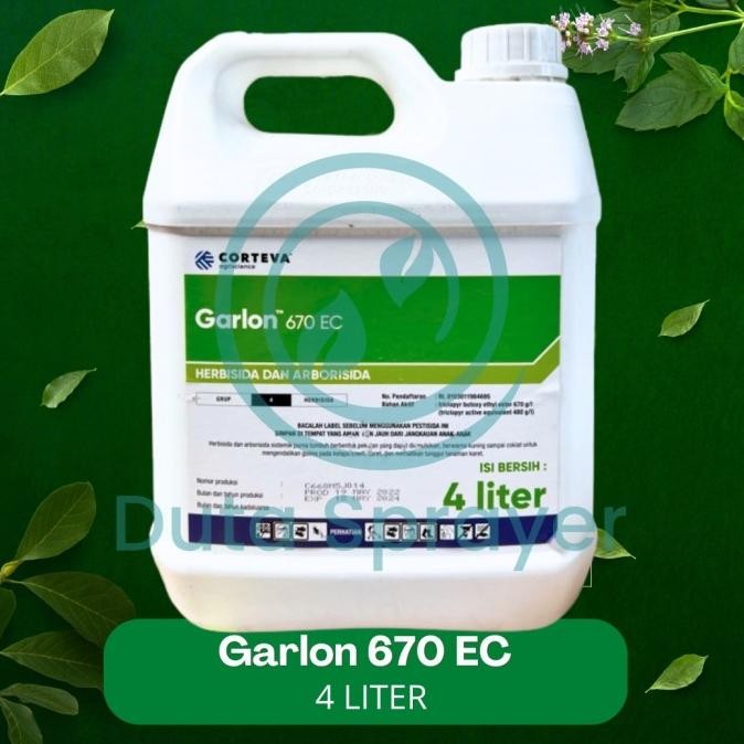 NEW Garlon 670 EC 4 L Herbisida Arborisida Gulma Berkayu 4L 4 Liter