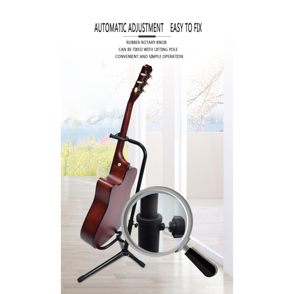 STAND GITAR LONG NECK GITAR AKUSTIK KLASIK