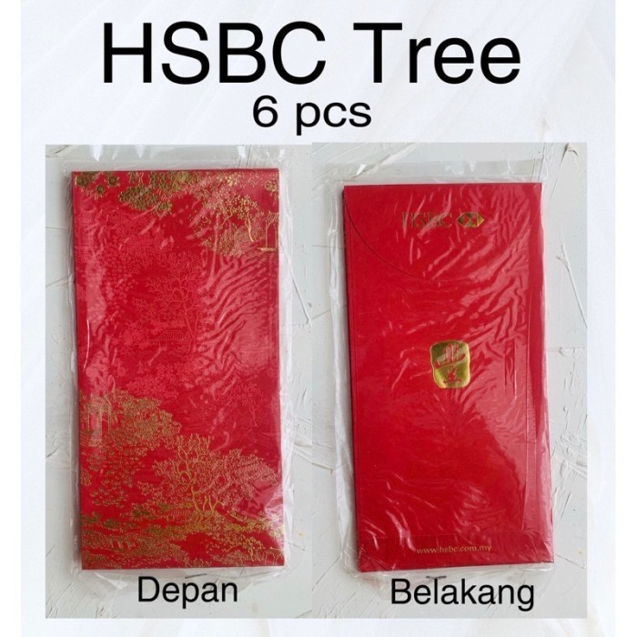 

Angpao Import PREMIUM Bank UOB READY STOCK Hongbao Merah Imlek