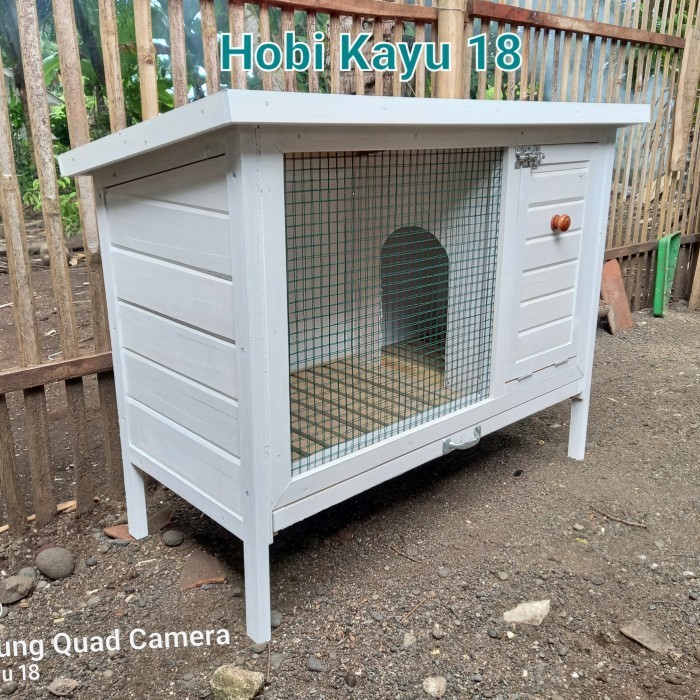kandang kelinci marmut kayu