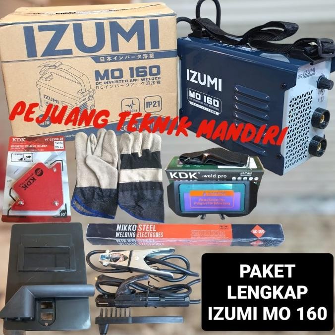 MESIN LAS IZUMI MO 160 / TRAFO LAS INVERTER IZUMI MMA 160 / IZUMI 160