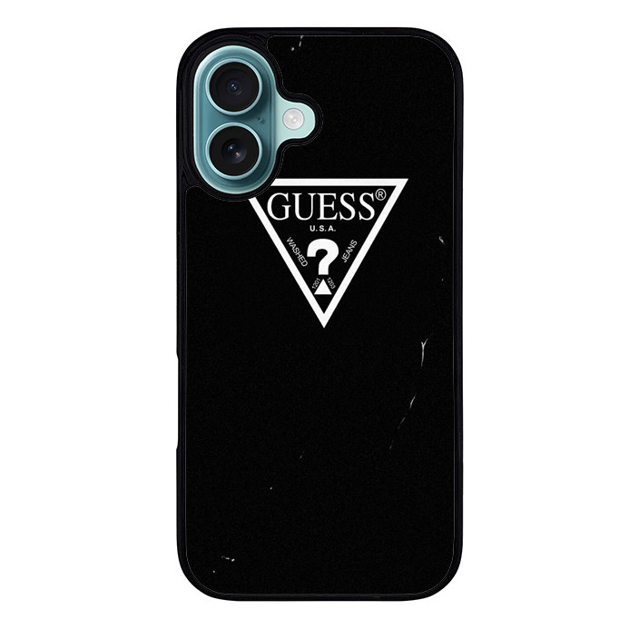 Case Casing iPhone 16 15 14 13 12 11 Pro Max Plus Mini Guess Logo NA00298