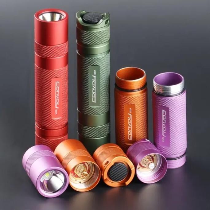 Convoy S21A Luminus SFT40 6500k Driver 12 Grup 6A Terlaris