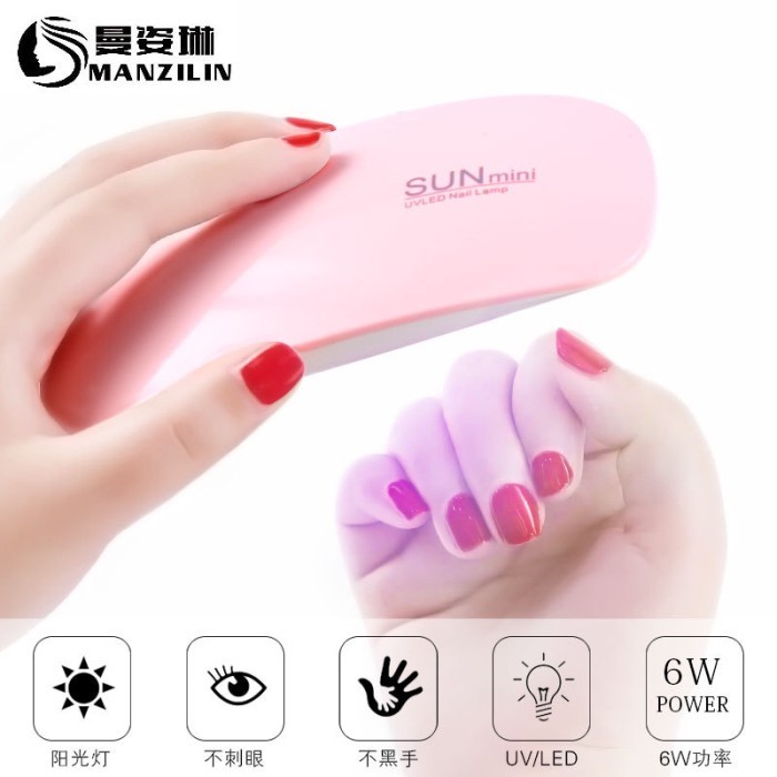 HOT SALE Sun mini uv lamp uv gel polis curing lamp lampu pengering kutek gel uv