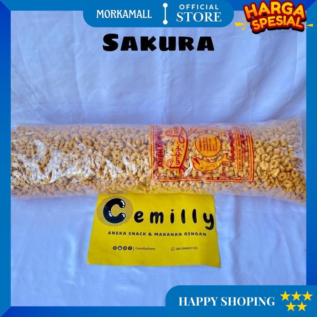 

[Cemilly] 1000Gr Sakura Snack Pilus Sakura Cemilan Snack Kiloan D Promo Puncak