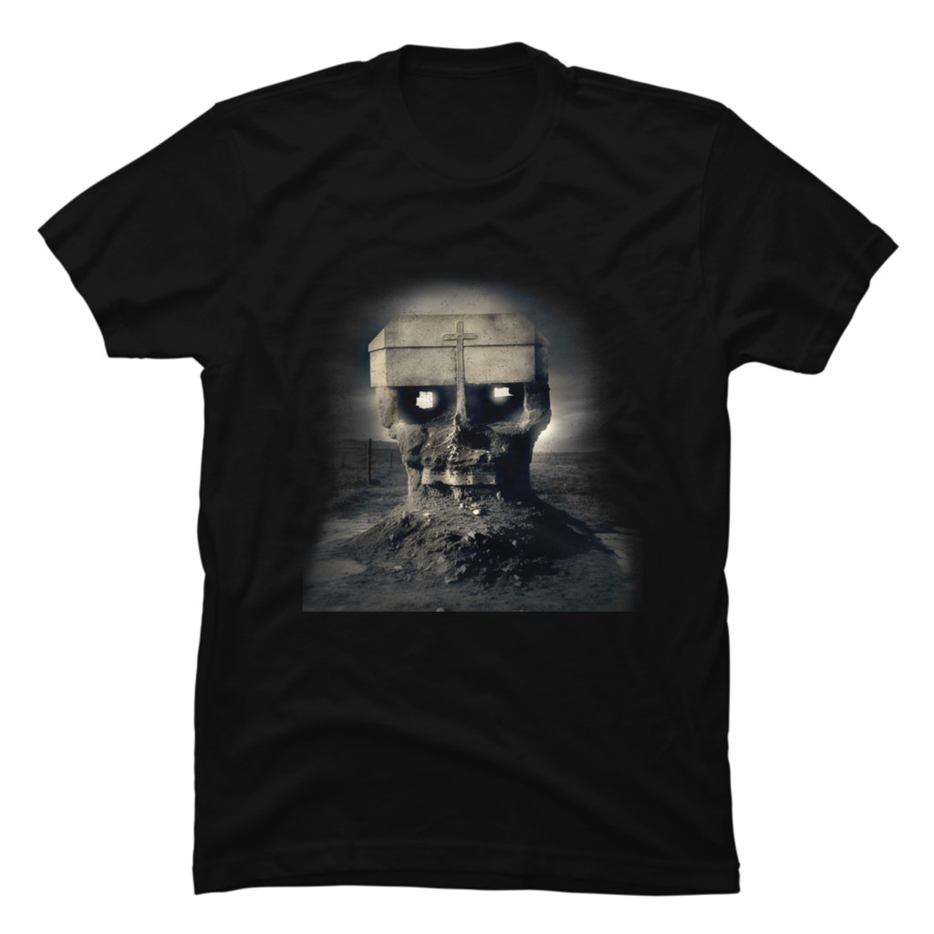 Kaos T-Shirt  Grave or Zombie
