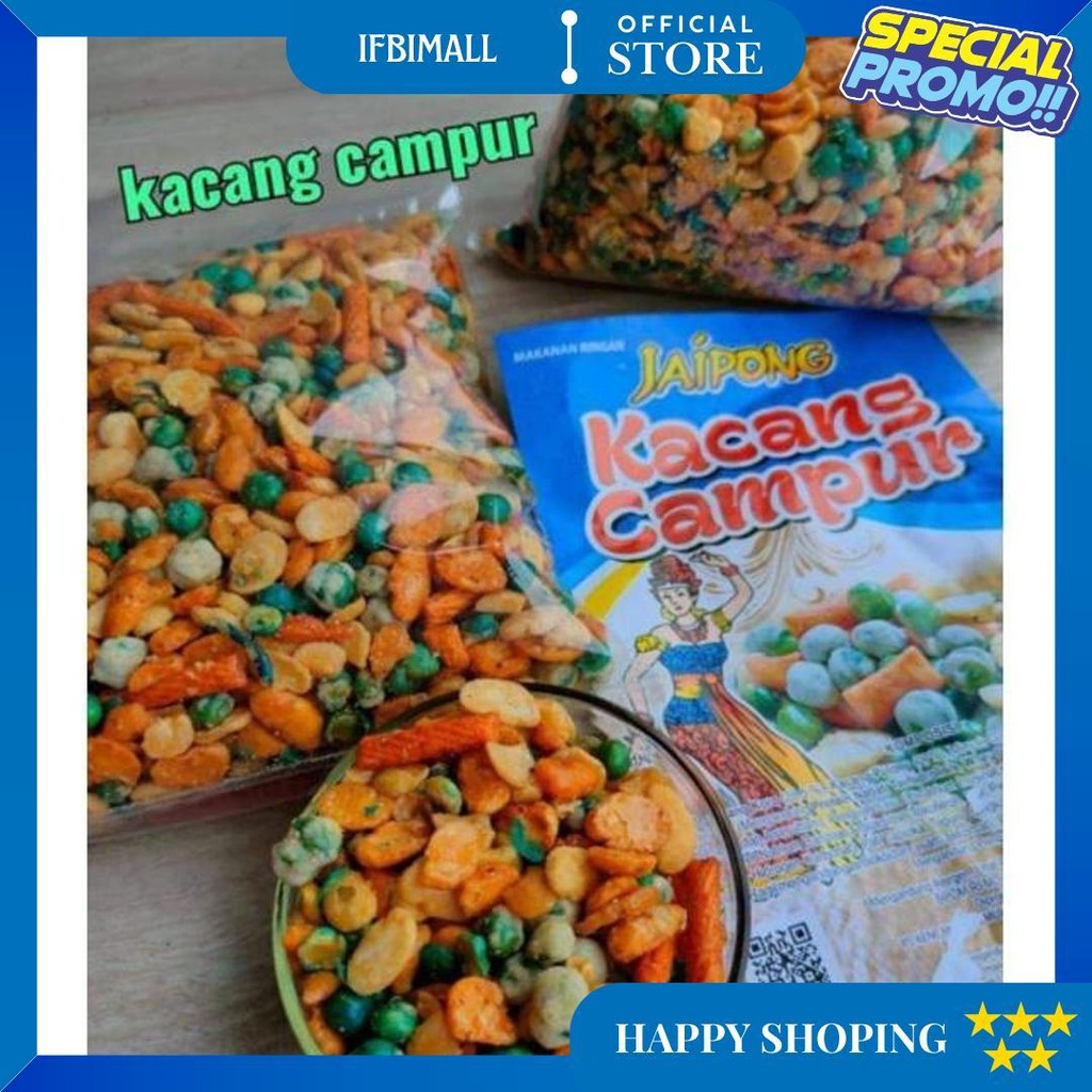 

Kacang Campur / Kacang Mix / Kacang Campur Jaipong / Kacang D Cod