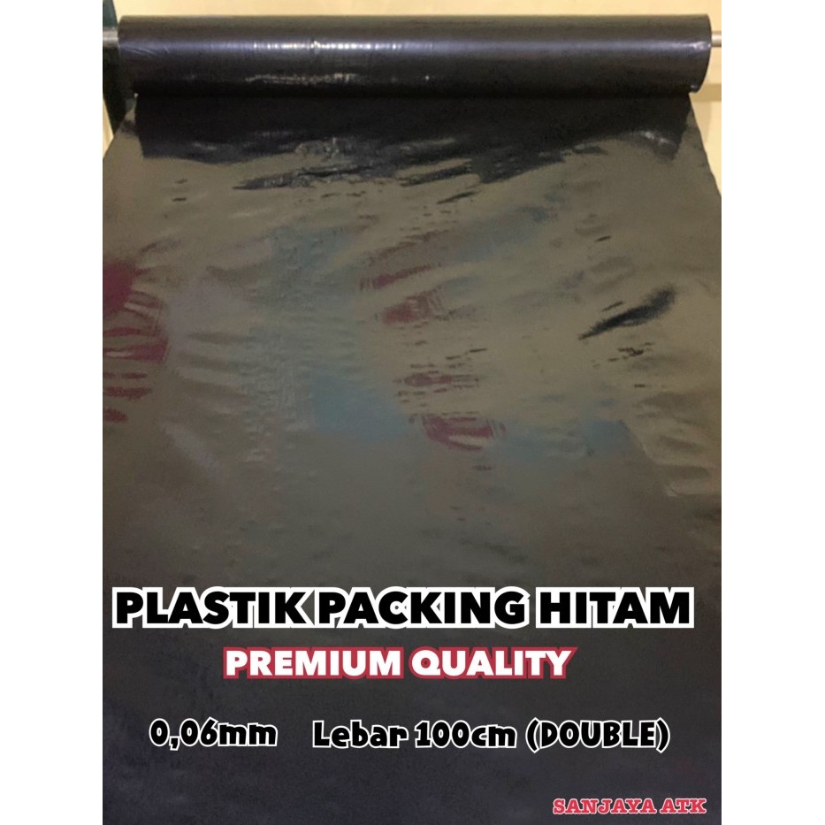 

Plastik Hitam Roll Panjang 100 Meter X 100 Cm (Double)