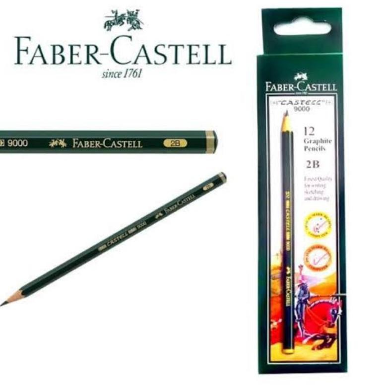 

Sale Pensil Faber Castel 2B || Castel 9000 Per 6 Pack || Castell 9000 Pensil Graphite - 2B