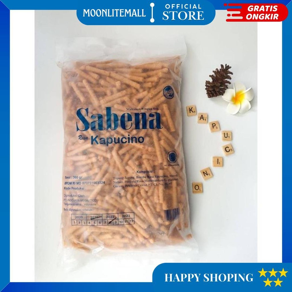 

Sabena Stik 340G / Aneka Rasa Keju Balado Sapi Panggang Jagung Bakar Cemilan Jajanan / Keripik Sabena Stik Balado D Promo 10.10