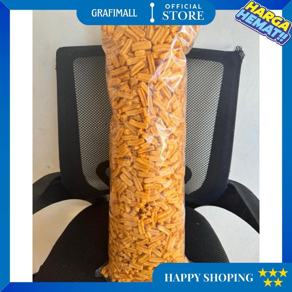 

Kerupuk Rindu / Kecipir 1 Ball 1Kg D Promo Puncak