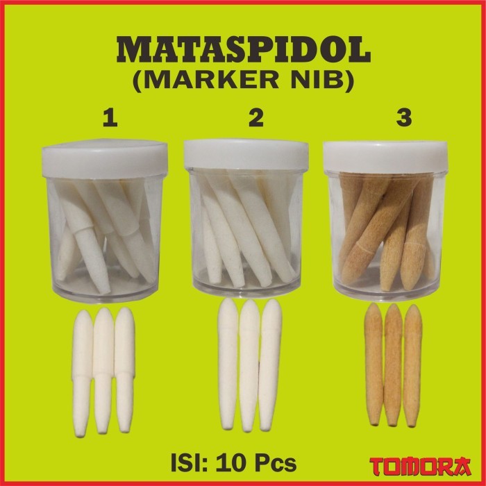 

TERBARU! Mataspidol (Marker Nib) 1 Pack isi 10 pcs