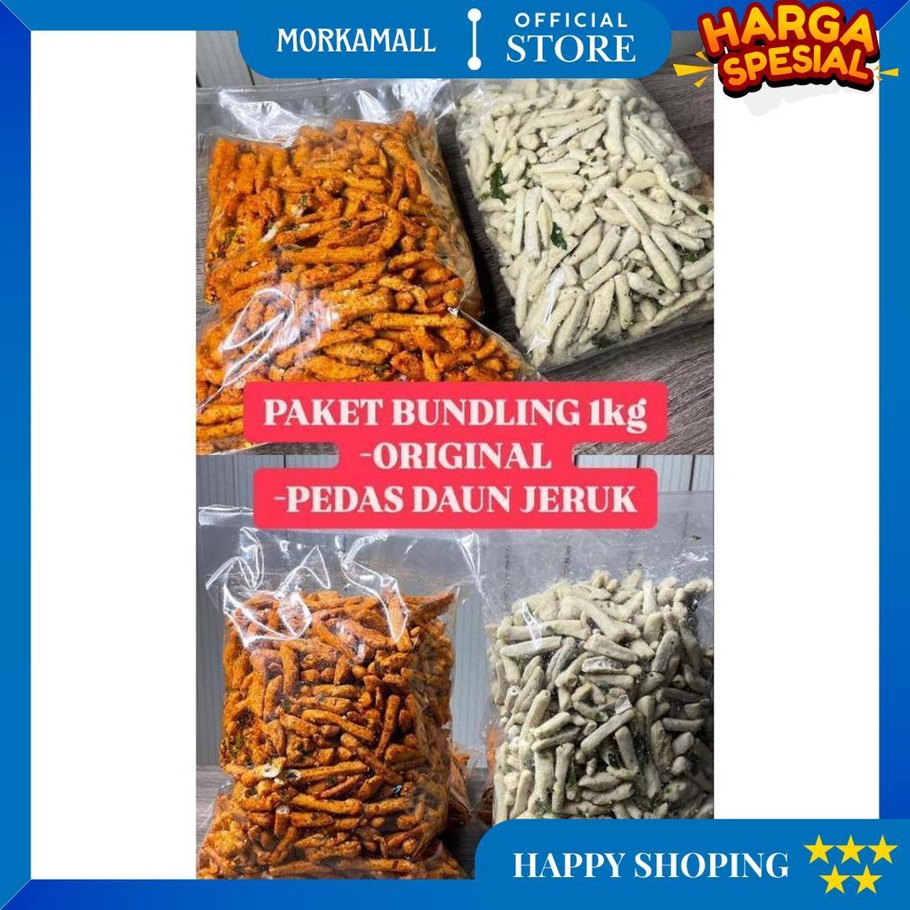 

Paket Hemat Basreng 500 Pedas 500 Original Extra Daun Jeruk D Sale