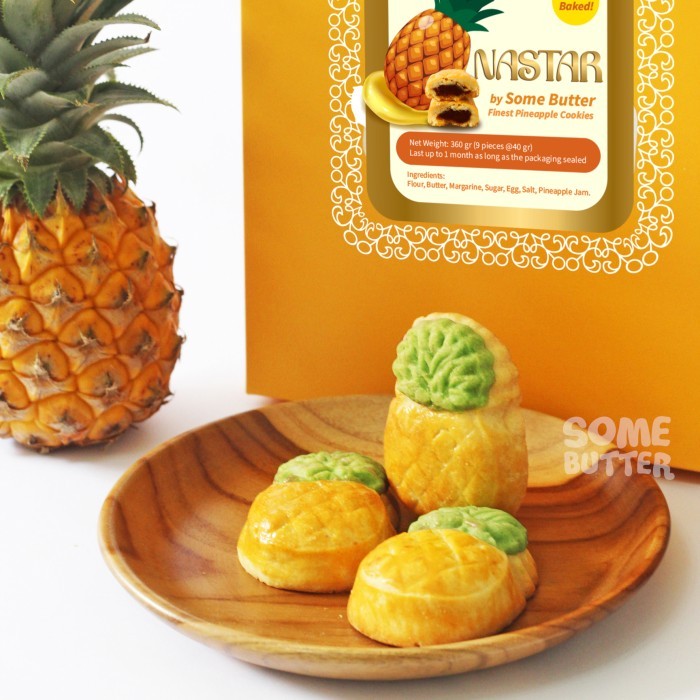 

Product Terlaris Hampers Kue Nastar Wisman Premium Taiwan Jumbo (9Pcs) By Some Butter