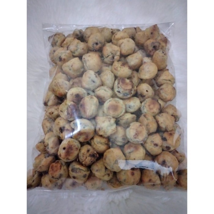 

Product Terlaris Kue Sus Kering 1Kg - Soes Kering Coklat Lumer- Sus Cokelat Kering