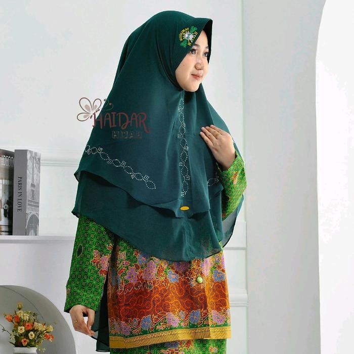 Jilbab Muslimat Nu Payet Jumbo