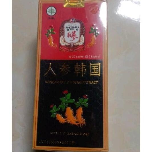 

Terlaris Ginseng Korea Red Extra,, Pastioriginal,,1Kotak20Sst@2Kpl