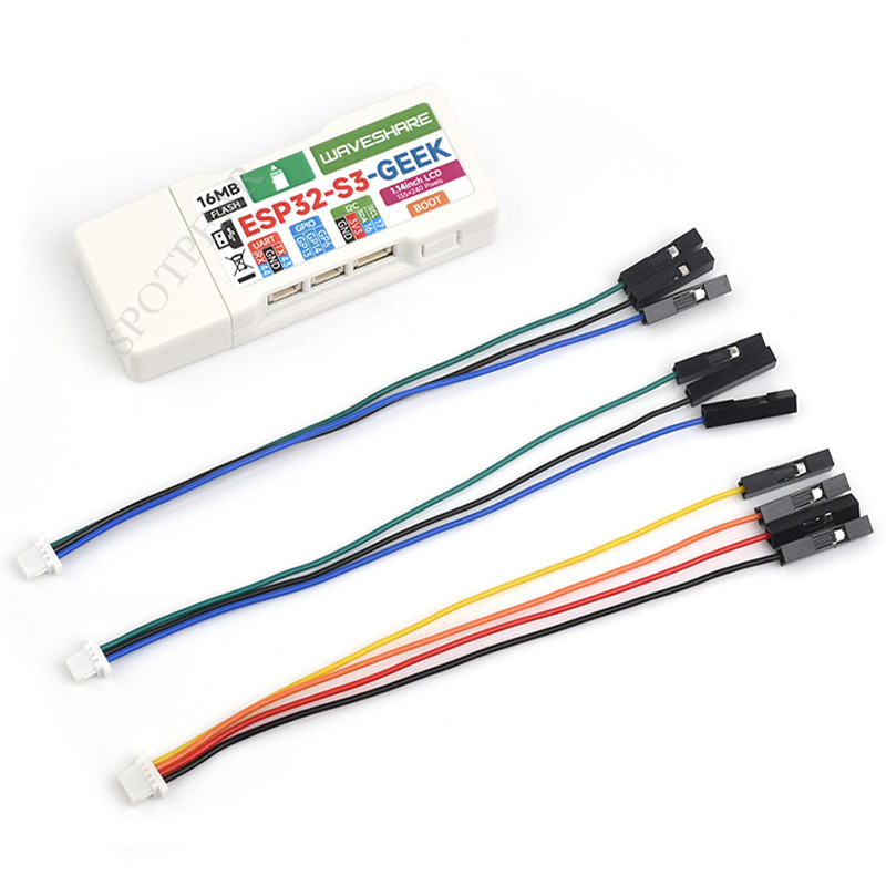 WEASH ESP32-S3 GEEK 1.14inch 65K Color LCD ESP32-S3-GEEK Development Board ESP32-S3R2 ST7789 USB Don