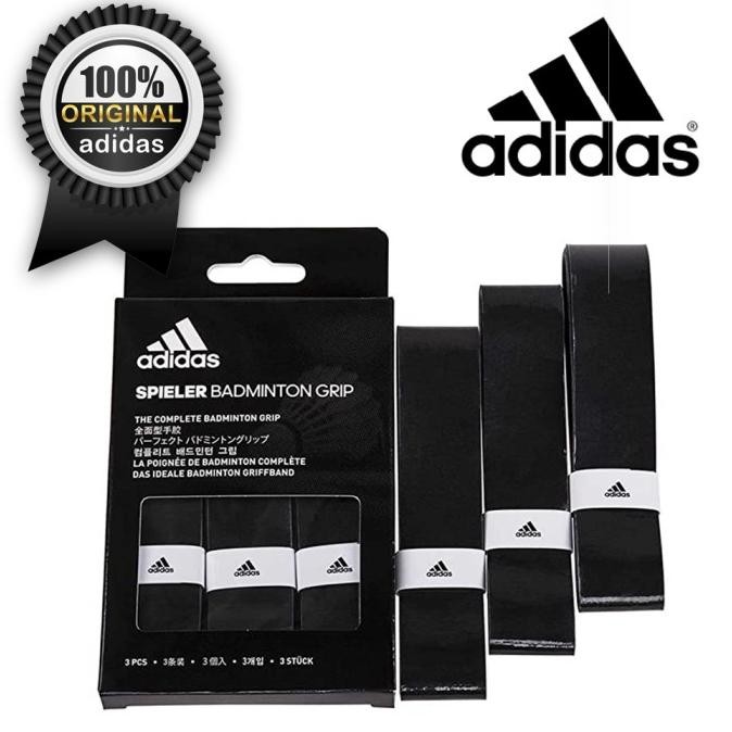 Grip Raket Badminton / Tenis Adidas Adidas Spieler Black isi 3 bh TS