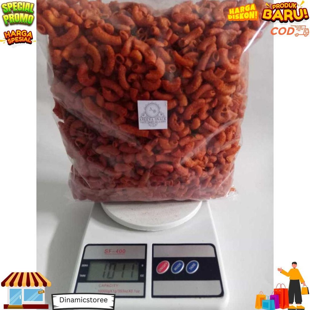 

Makaroni Bantat Pedas Daun Jeruk 1 Kg Kiloan Cemilan Pedas Aveeva D Best Seller