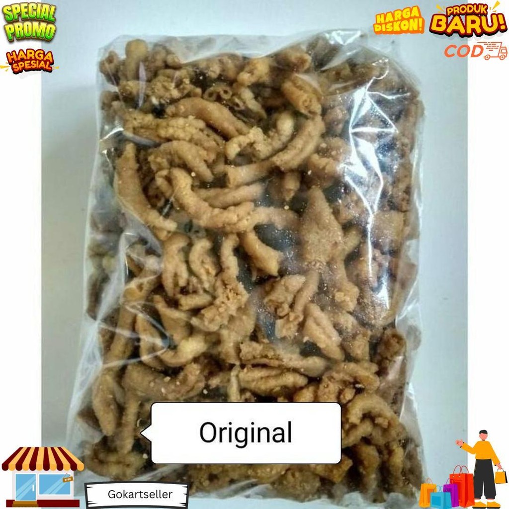 

Usus Krispi / Kripik Usus 500 Gram / 500Gram Usus Crispy Bumbu Pedas Daun Jeruk Mantap D Terlaris