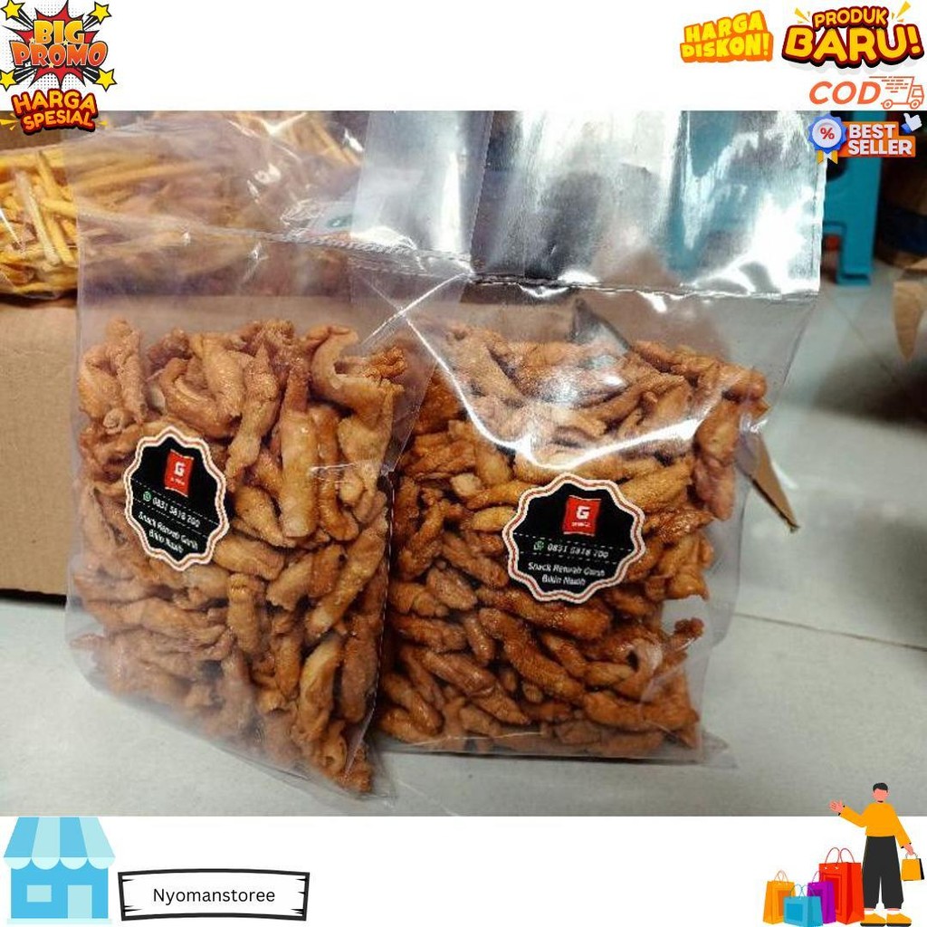 

(Jatim) Aneka Snack 1Kg Free Dus - Kacang Koro - Sumpia - Aneka Kacang - Makaroni D Termurah