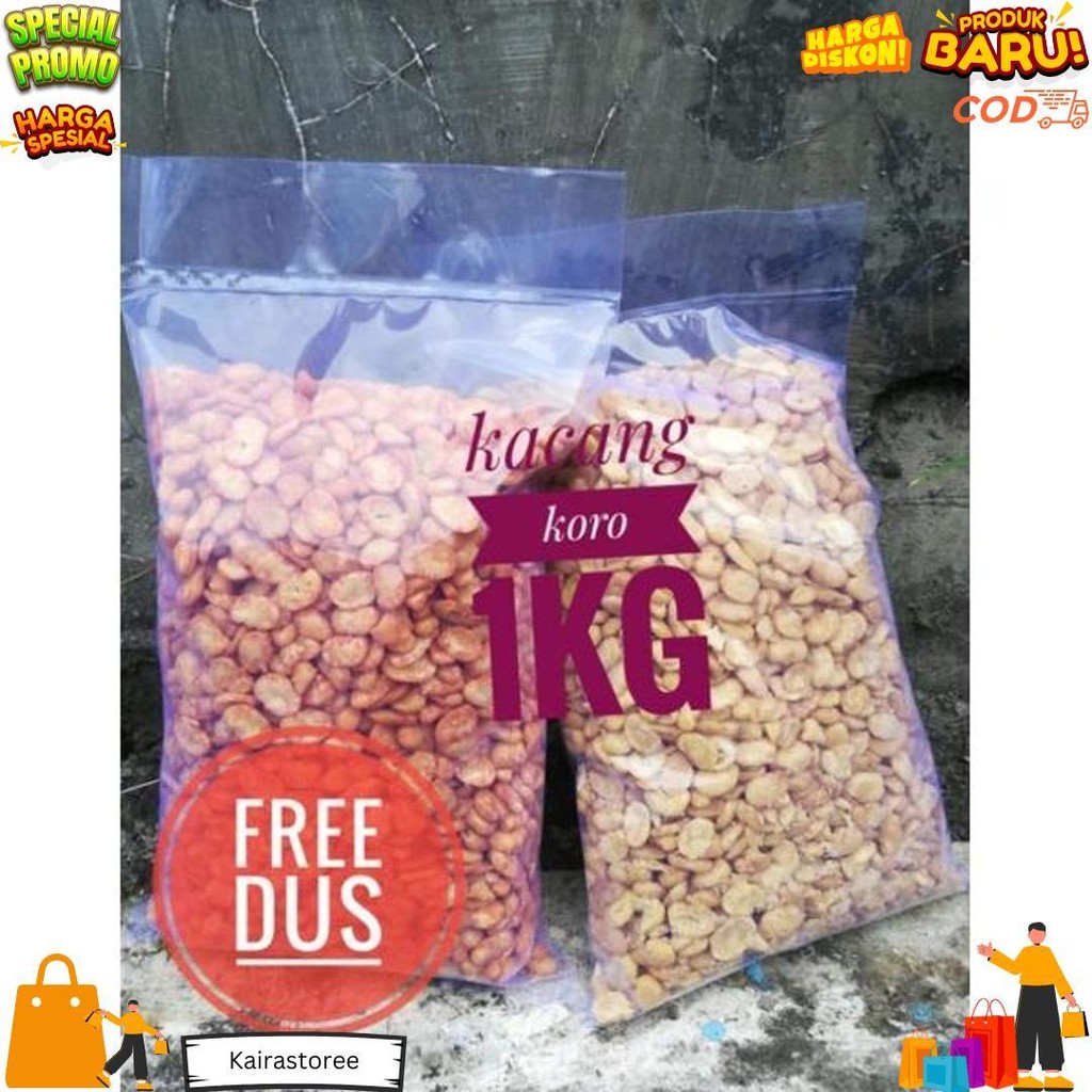 

(Jatim) Aneka Snack 1Kg Free Dus - Kacang Koro - Sumpia - Aneka Kacang - Makaroni D Cod