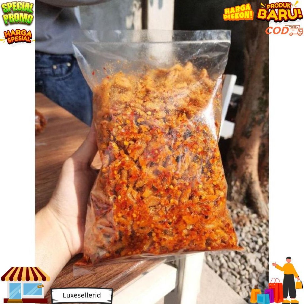 

Usus Crispy Pedas Daun Jeruk 500Gr Murah D Terlaris