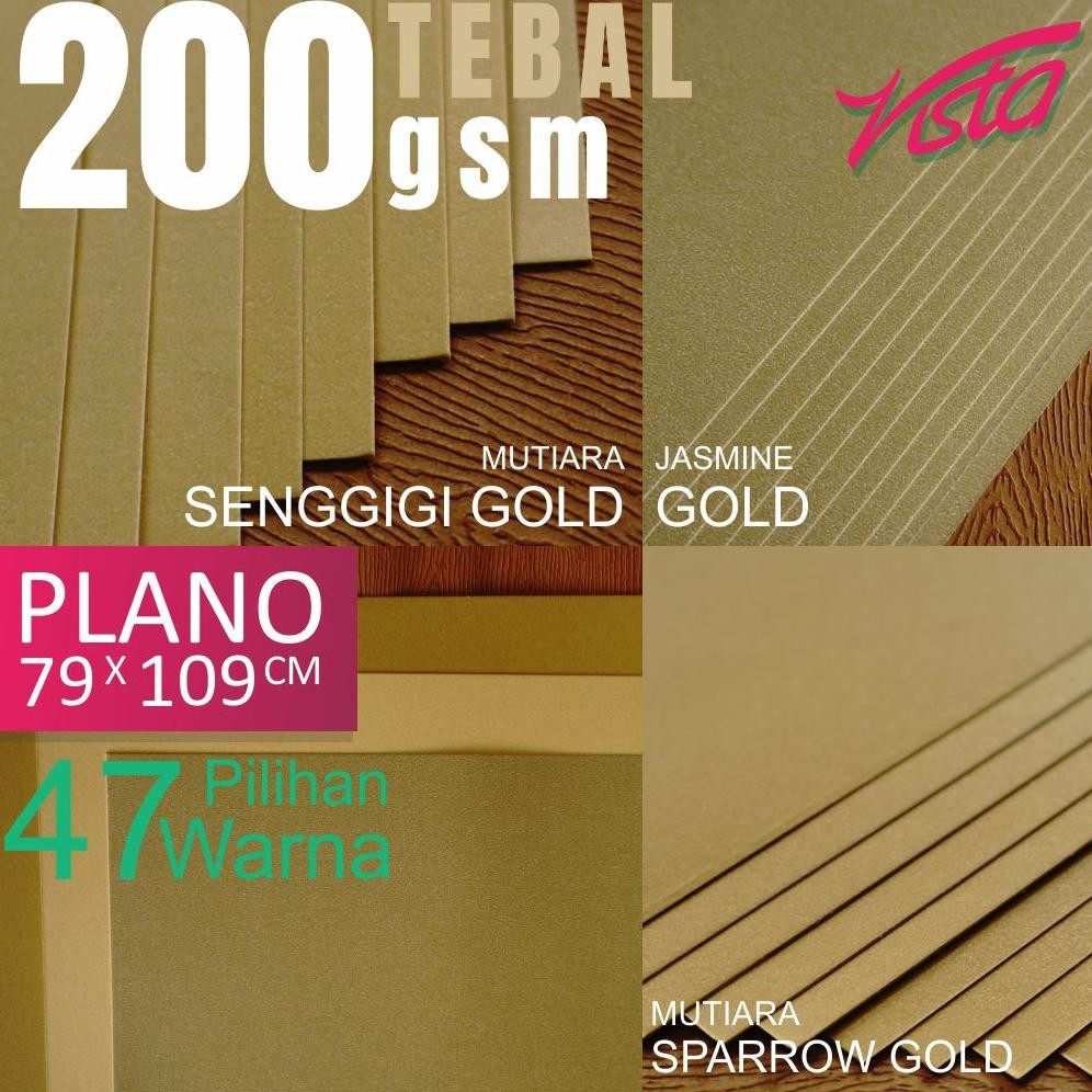 

Kertas jasmine emas plano gold kuning undangan backdrop paper flower bunga lora flamingo kerajinan