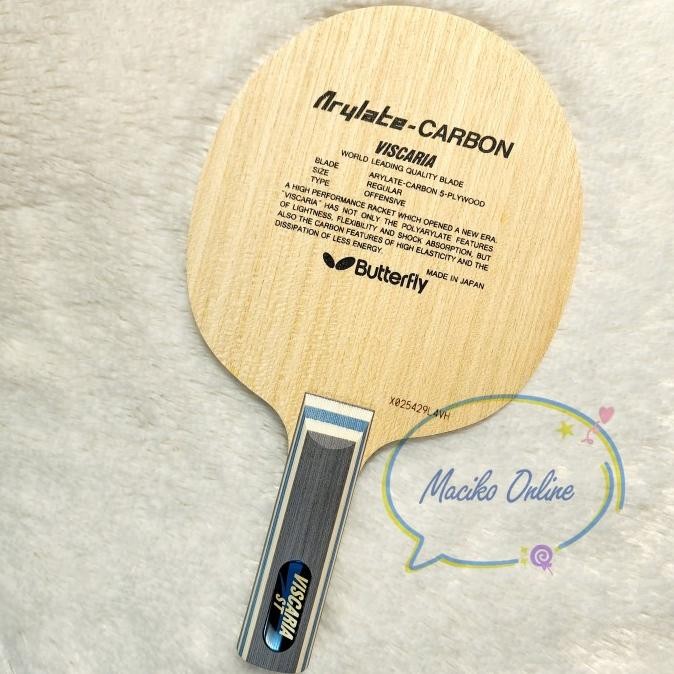 Butterfly Viscaria ST~ Kayu Bet Pingpong Butterfly Viscaria ST