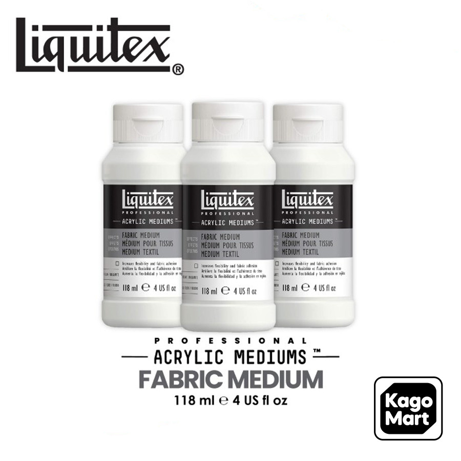 

Liquitex Professional Acrylic Fabric Medium Cat Akrilik